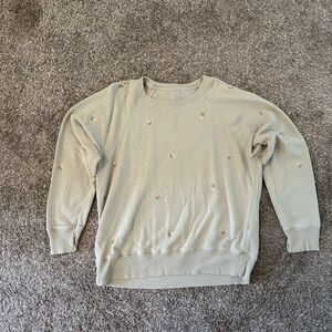 Aerie Medium Oversized sweatshirt with embroidery